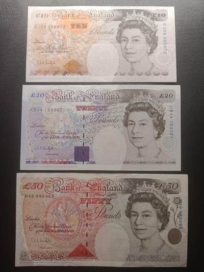 2026一月第三期，总213期 - 英格兰套钞批量三张流通品相