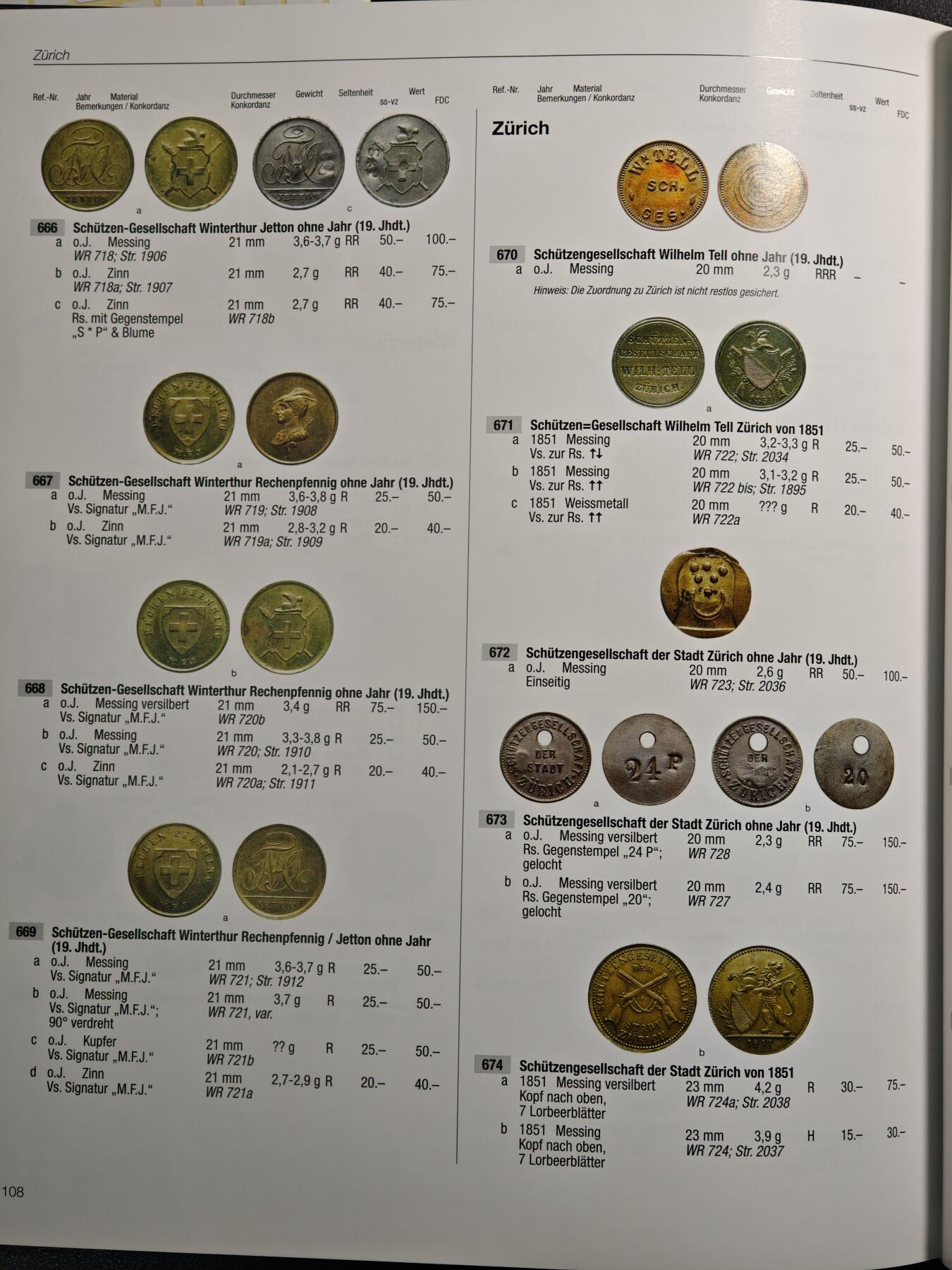 【德藏】世界币章拍卖第162期（拍品征集中~欢迎藏友联系） 98新 瑞士射击节代用币目录 硬壳精装 全彩铜板纸印刷 大开本 全书约120页