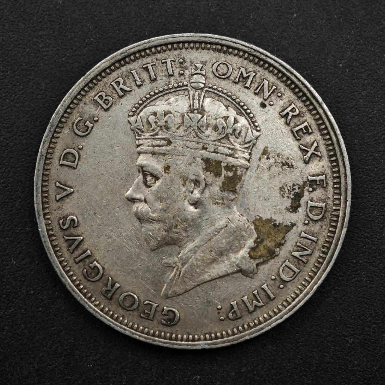 【淘币小摊】实时拍第八百四十九拍   散币银币场   满百包邮可预留二周 每周一统一发货   澳大利亚1927年乔治五世弗洛林纪念银币