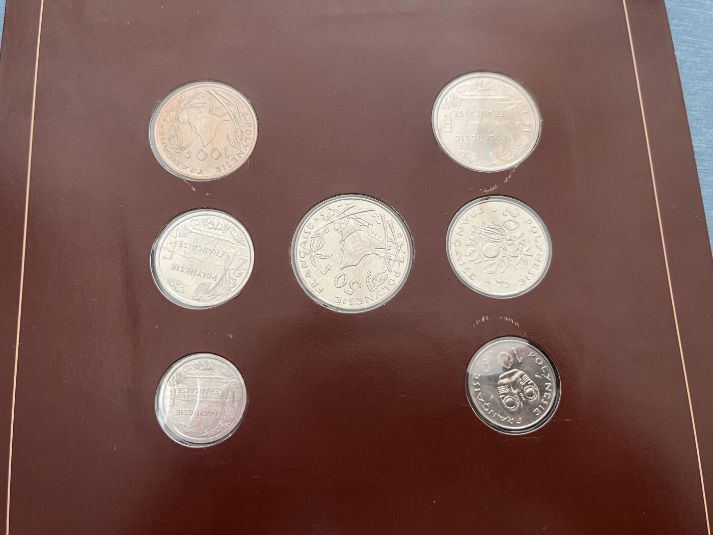 咖啡豆•收藏 2025年Jan_22th世界各国富兰克林套币拍卖 波利尼西亚/墨西哥-世界各国UNC硬币套币富兰克林包装