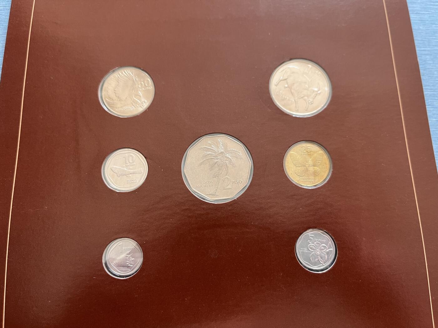 咖啡豆•收藏 2025年Jan_22th世界各国富兰克林套币拍卖 塞舌尔/菲律宾-世界各国UNC硬币套币富兰克林包装