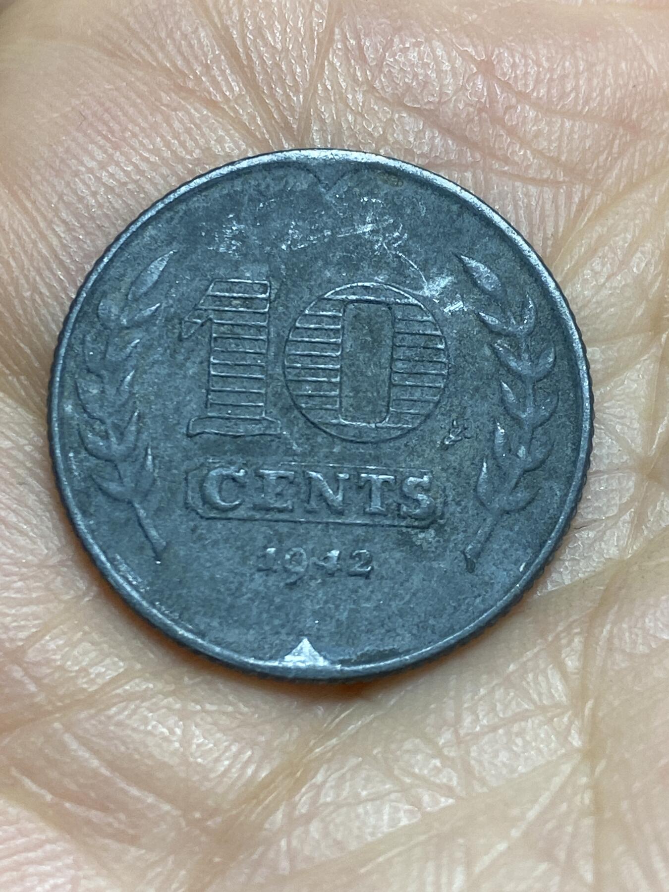 2026年第九场(总第一百七十八场）外国好品散币场(免佣金) 荷兰🇳🇱1942年10分(二战德国占领时期)