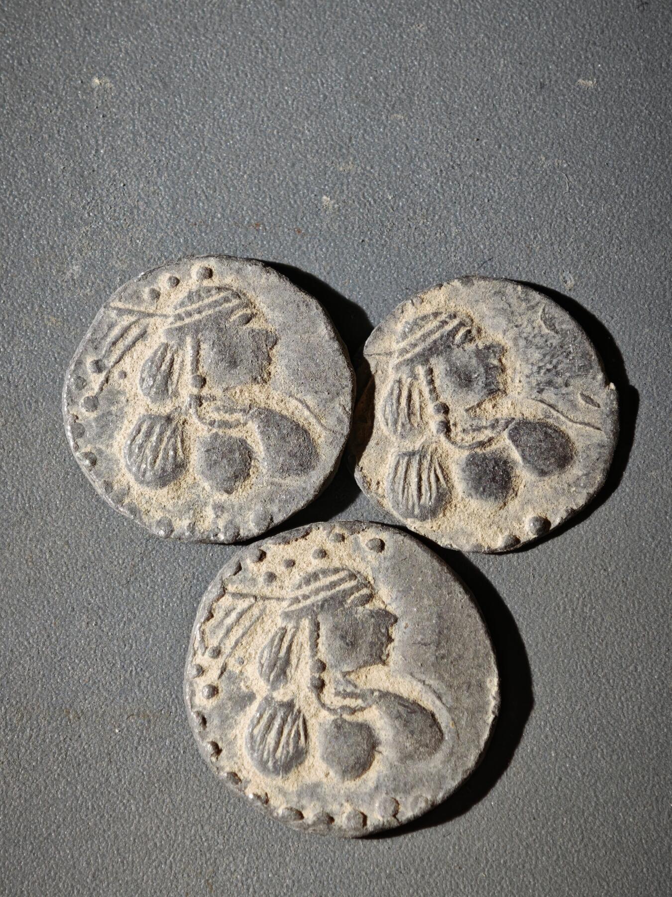 108期新疆红钱粟特钱币丝路钱币专场 C5铅制丝路币