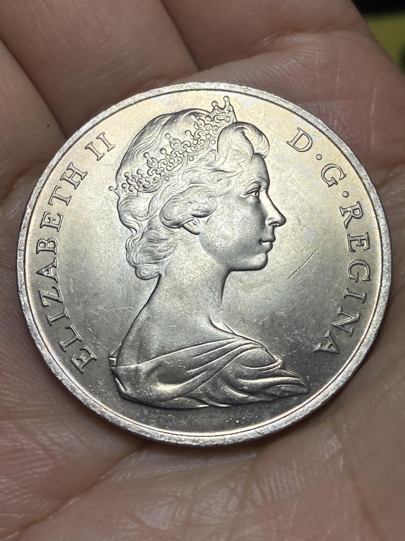 2026年第九场(总第一百七十八场）外国好品散币场(免佣金) 英属直布罗陀🇬🇮1969年1克朗