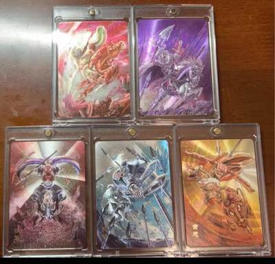 寸草不生拍卖第十八期  周三截拍  - 万享 罗琛 三国五虎 粗闪一组