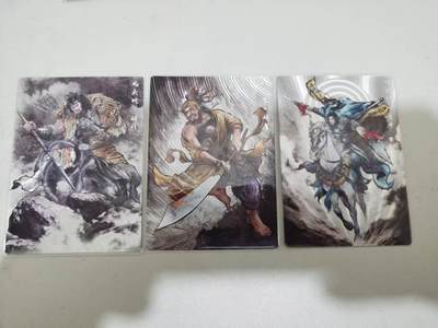 夜之极第三十八期 （1月17日周六晚9点截拍，欢迎竞拍） - 卡德曼 张建东水浒 三好汉 99限编 墨粗