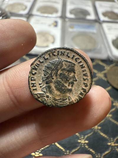 南宋泉阁俄币 外币 国币 专场第二十一期 【送拍无额外佣金】 - 古罗马 公元308-324年 利希尼乌斯(李锡尼)大个铜币 好品 打制清晰