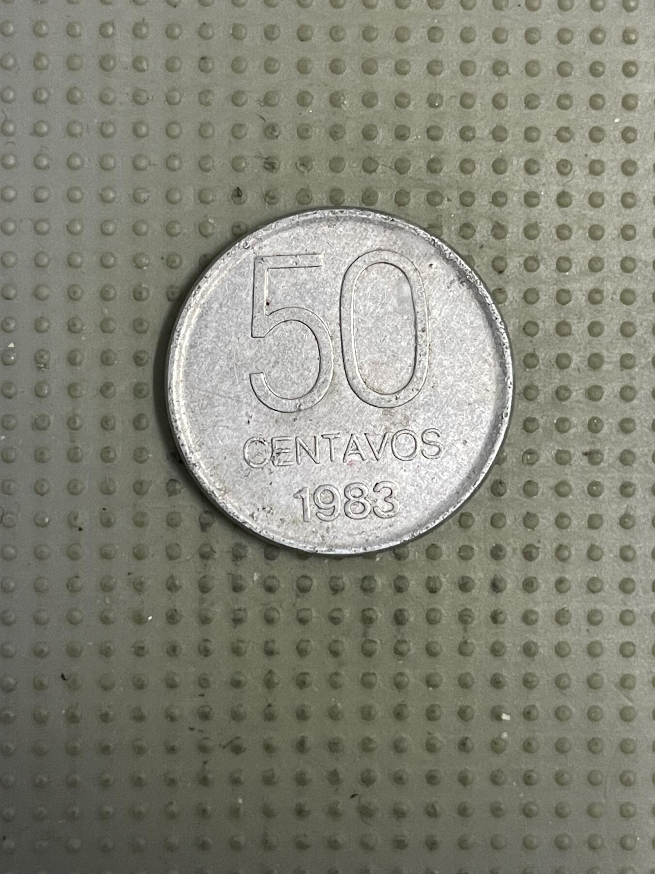 2026年第13场各国散币拍卖（总第163场） 阿根廷1983年50分