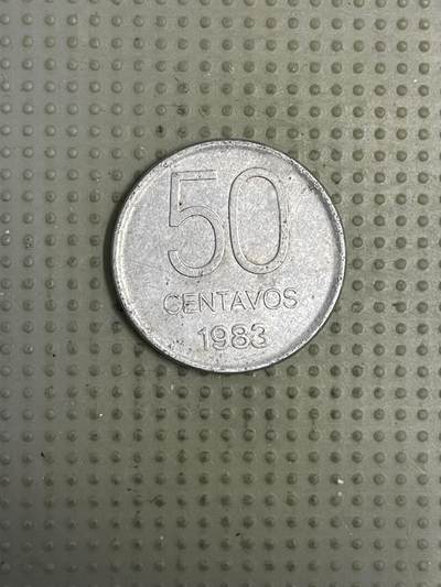2026年第13场各国散币拍卖（总第163场） - 阿根廷1983年50分