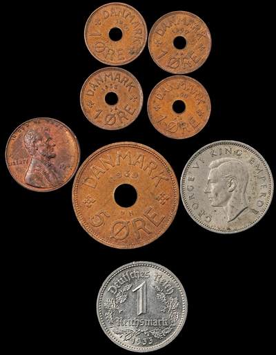 修遠堂世界钱币第101期 - AU-UNC好品旧外币一组