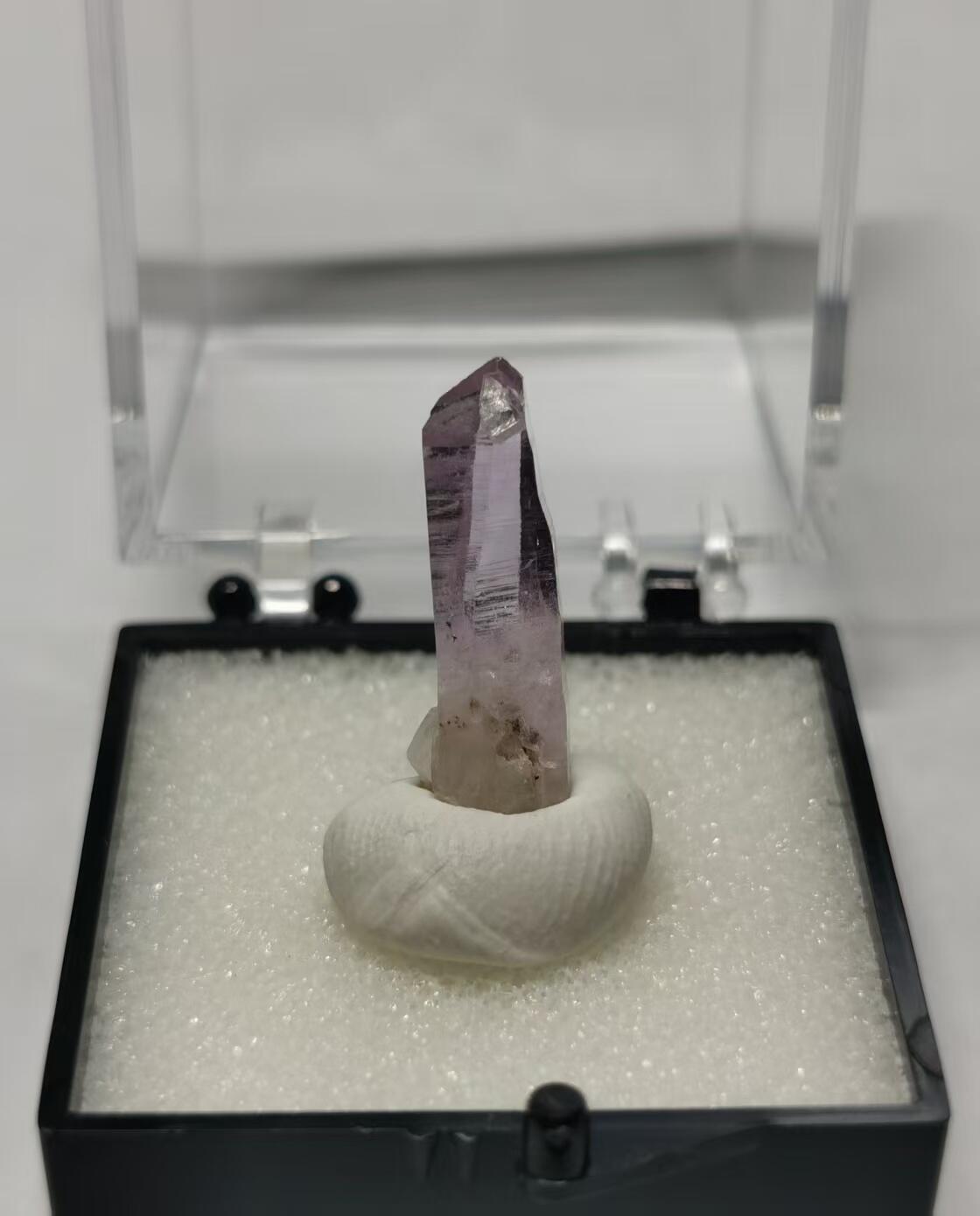 七河·世界币章小拍（总第34期） 藏家出品X673（3） 墨西哥克鲁兹水晶矿标 盒子矿