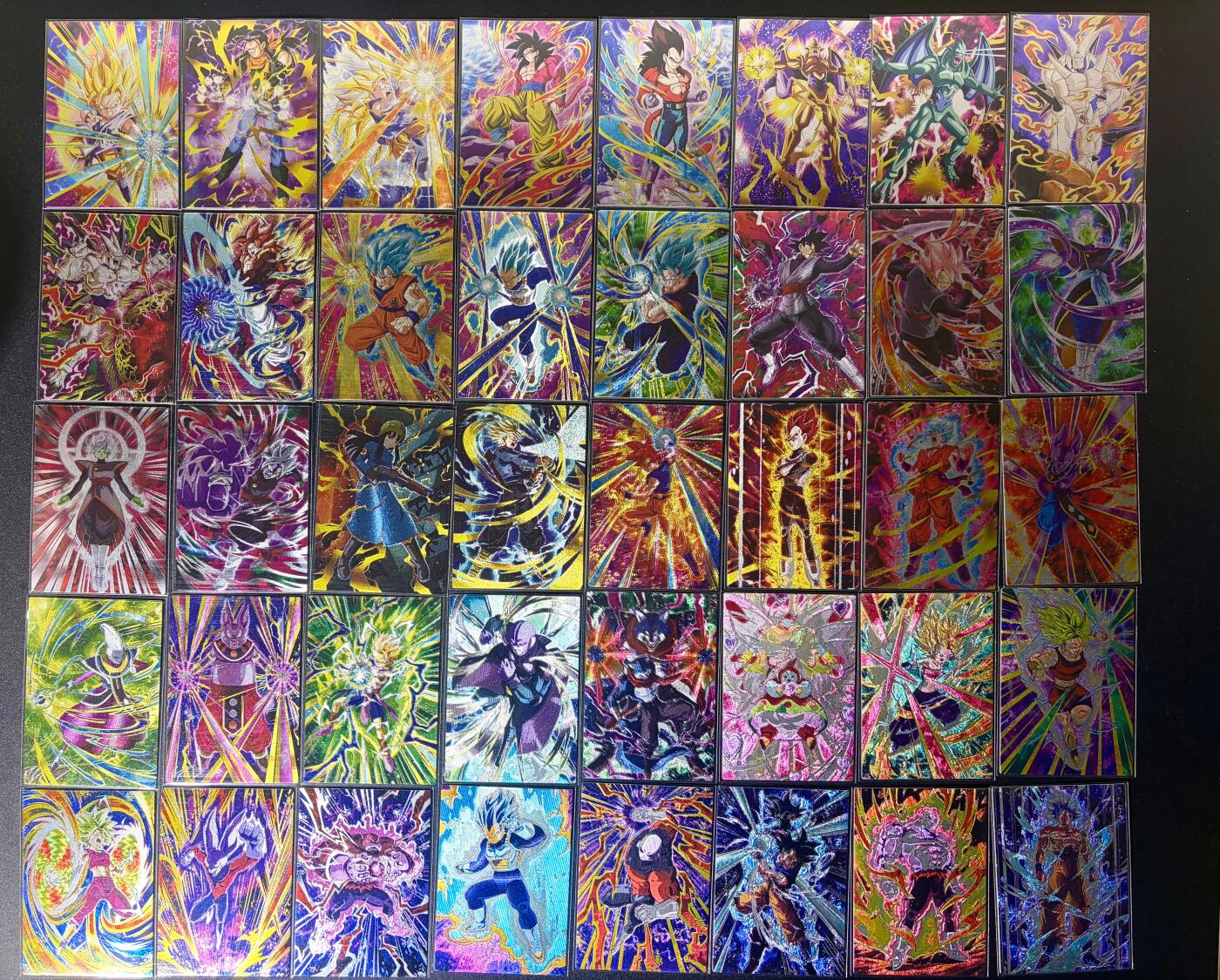 NO.21 好又多金牌大场，新店点关注不迷路！每周一站式配齐，方便凑单！（周6晚8点截拍，卖家送拍0抽成！） 龙珠系列卡牌 下部一套40张 粗闪