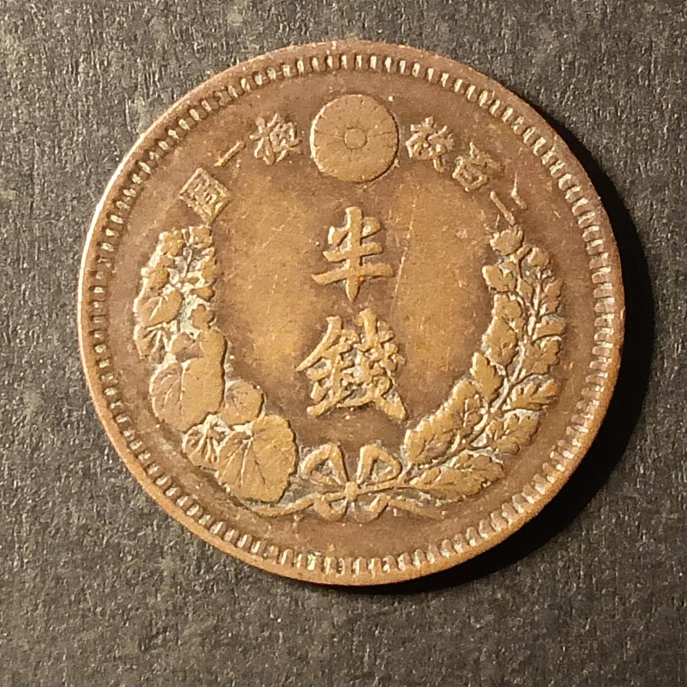 逸泉钱币2026A第世界钱币纪念币专场A第三场A401-701 544 明治九年半钱