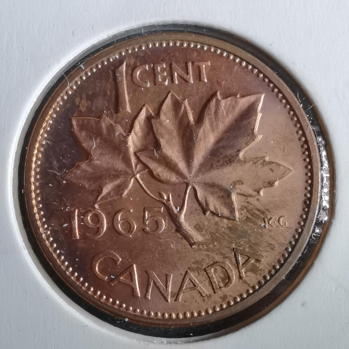 沼泽如烟--第964场 加拿大1965年一分