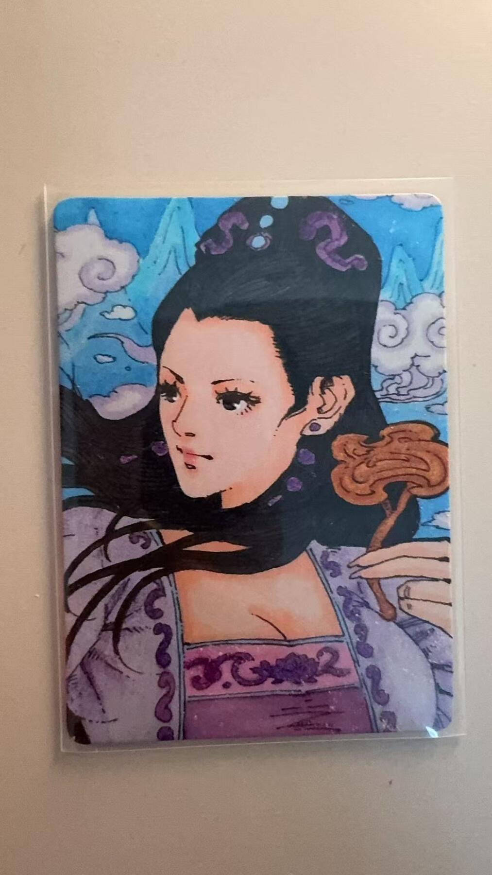 寸草不生拍卖第十八期  小花瓣 盗仙草 手绘复刻  100/100 尾编 白蛇