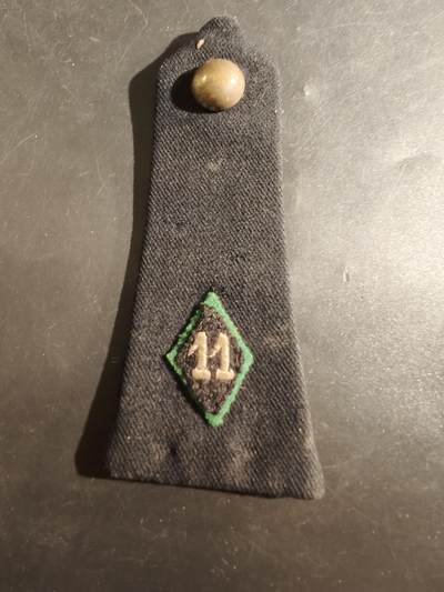 老王徽章第177期 - 法国第11步兵团肩章