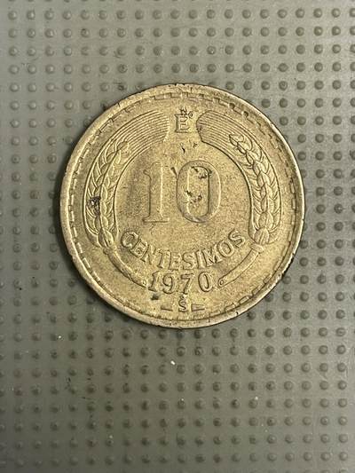 2026年第13场各国散币拍卖（总第163场） - 智利1970年10比索