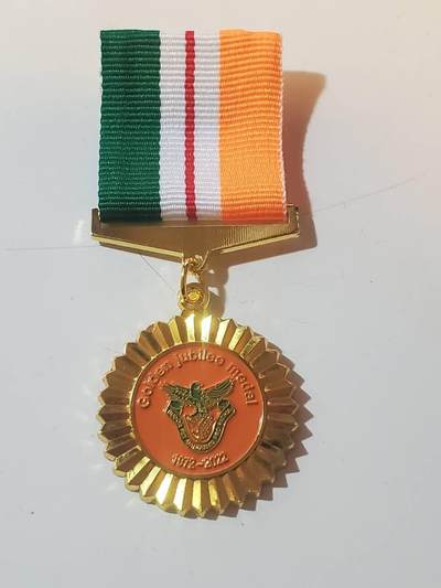 韵星假日拍卖第三十七期 -- Rimey Holidays Auction 37 - 赞比亚共和国国家服务金僖奖章 铜镀金 少见国家 非常厚重 库存品相