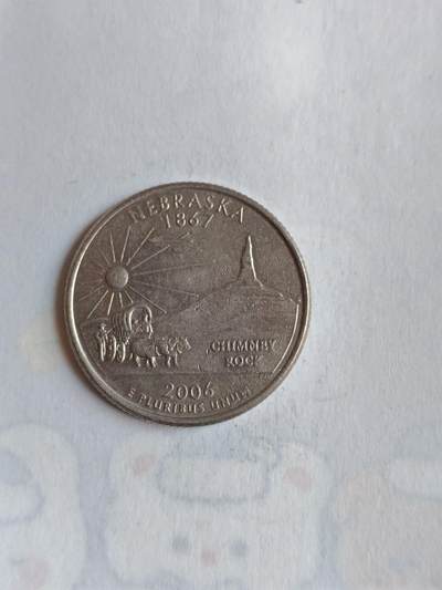 外国硬币 - 美国1999年启动50州纪念25分币计划，每年发行5枚代表不同州的纪念币