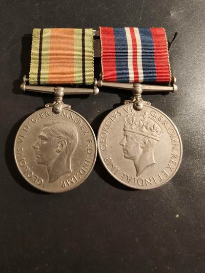 老王徽章第177期 - 英国二战本土防卫奖章+二战纪念章联排