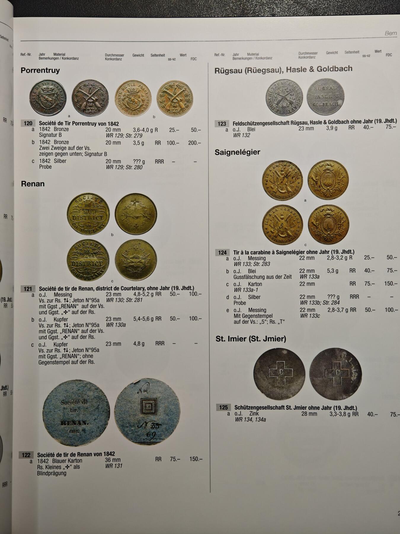 【德藏】世界币章拍卖第162期（拍品征集中~欢迎藏友联系） 98新 瑞士射击节代用币目录 硬壳精装 全彩铜板纸印刷 大开本 全书约120页