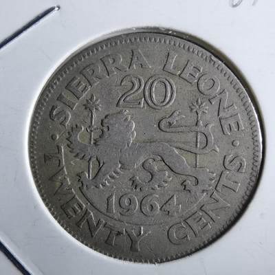 沼泽如烟--第964场 - 塞拉利昂1964年20分