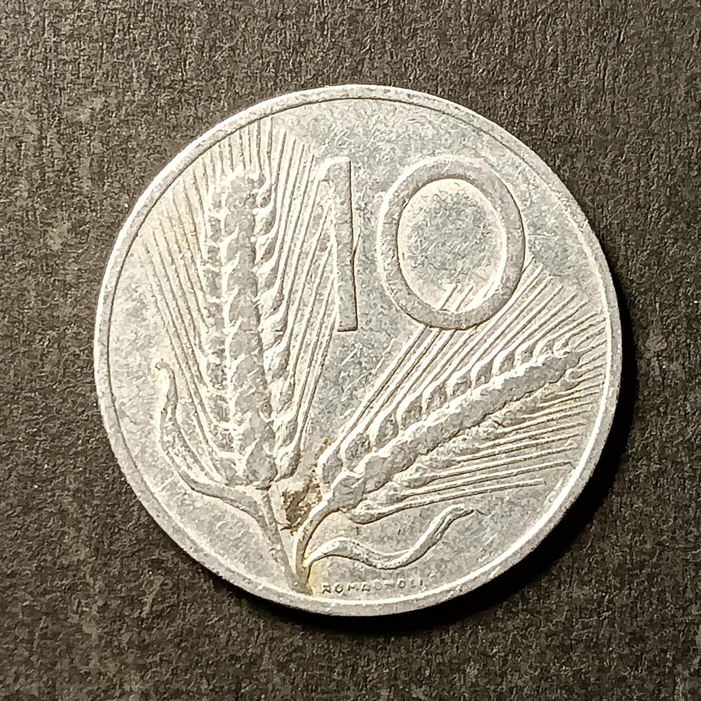 逸泉钱币2026A第世界钱币纪念币专场A第三场A401-701 645 意大利10里拉麦穗