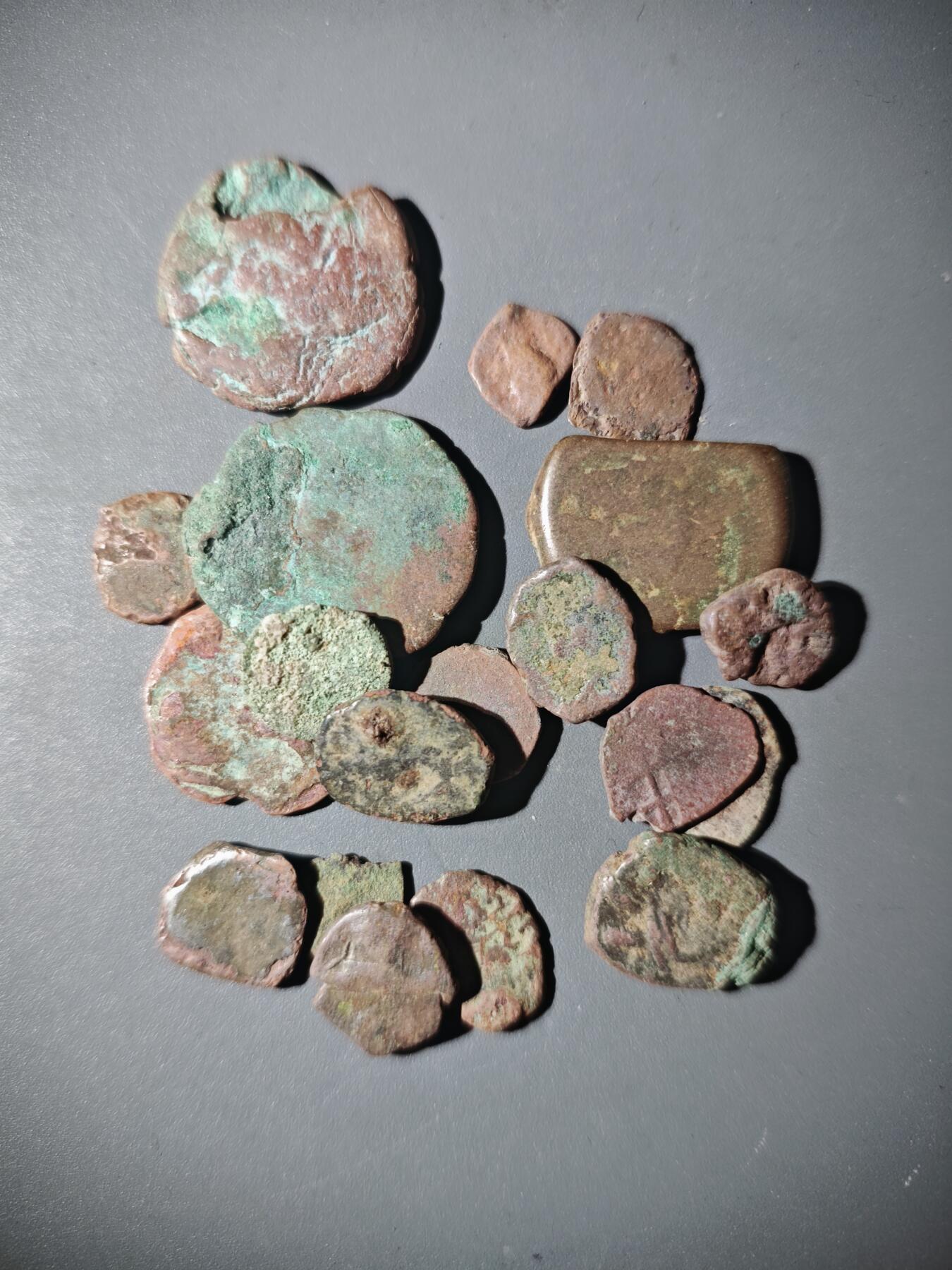 108期新疆红钱粟特钱币丝路钱币专场