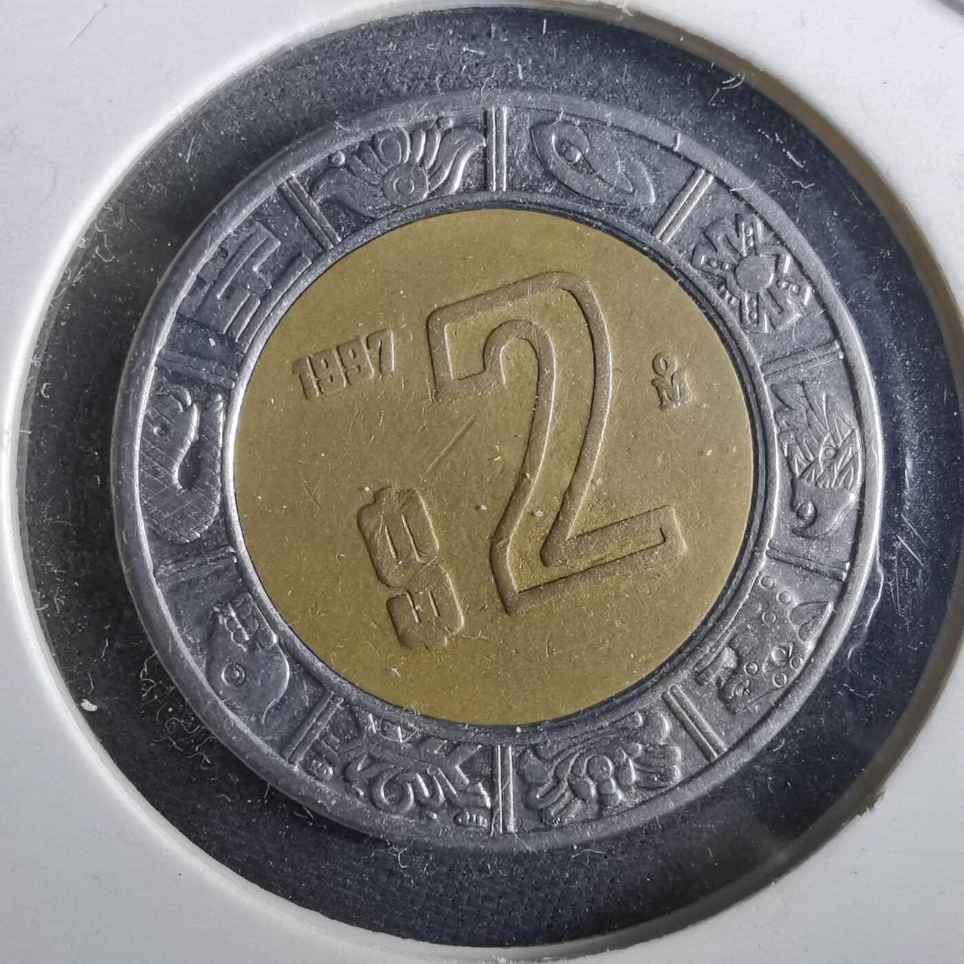 沼泽如烟--第964场 墨西哥1987年2比索