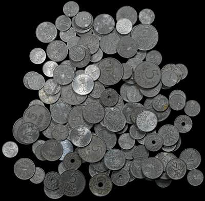 修遠堂世界钱币第101期 - 丹麦近现代锌币约128枚