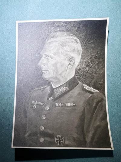 盛世勋华——号角文化勋章邮票专场拍卖第299期 - 德国（1939）将官画像 艾诺·冯·林特伦步兵上将