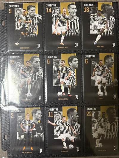 阳大大卡牌拍卖第94期（持续收拍品，周六晚上九点截拍，进群福利早知道） - DAKA 2023赛季 尤文图斯 15位球星 15张 普卡 带卡页卡膜