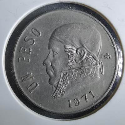 沼泽如烟--第964场 - 墨西哥1971年1比索