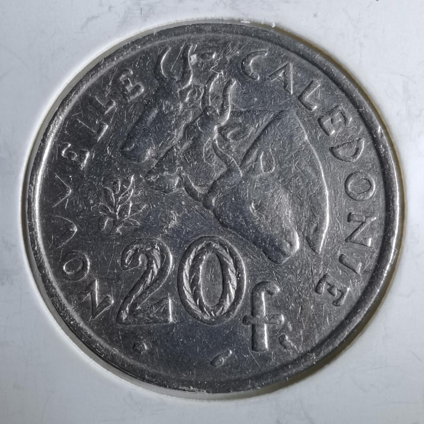 沼泽如烟--第964场 法属新喀里多尼亚1967年20法郎