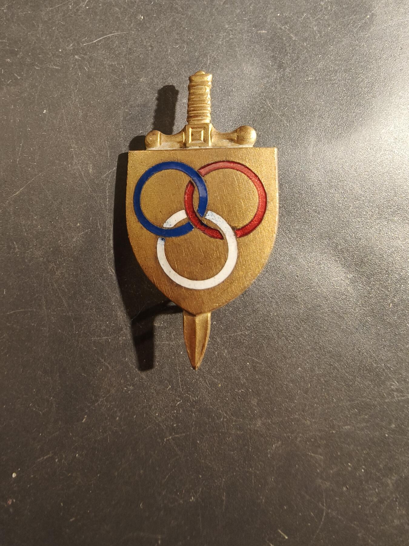 老王徽章第177期 法国军事体育教育和体育教练证章