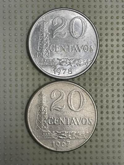 2026年第13场各国散币拍卖（总第163场） - 巴西20分2枚