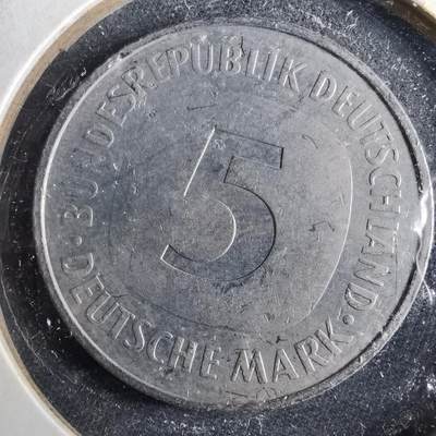 沼泽如烟--第964场 - 德国1982年5马克