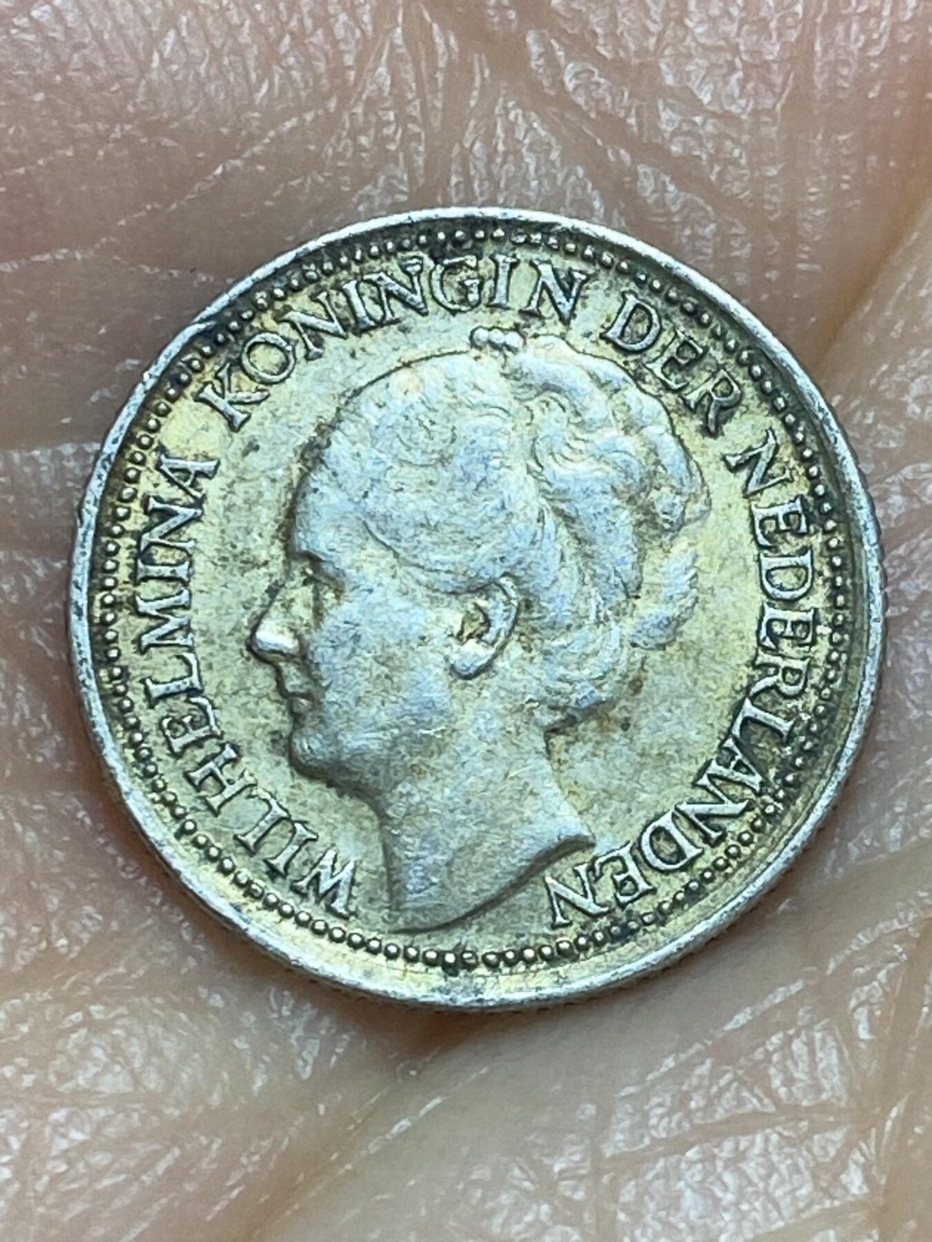 2026年第九场(总第一百七十八场）外国好品散币场(免佣金) 荷兰🇳🇱1939年10分银币(威廉明娜女王中年头像，Grapes–葡萄标，640银)