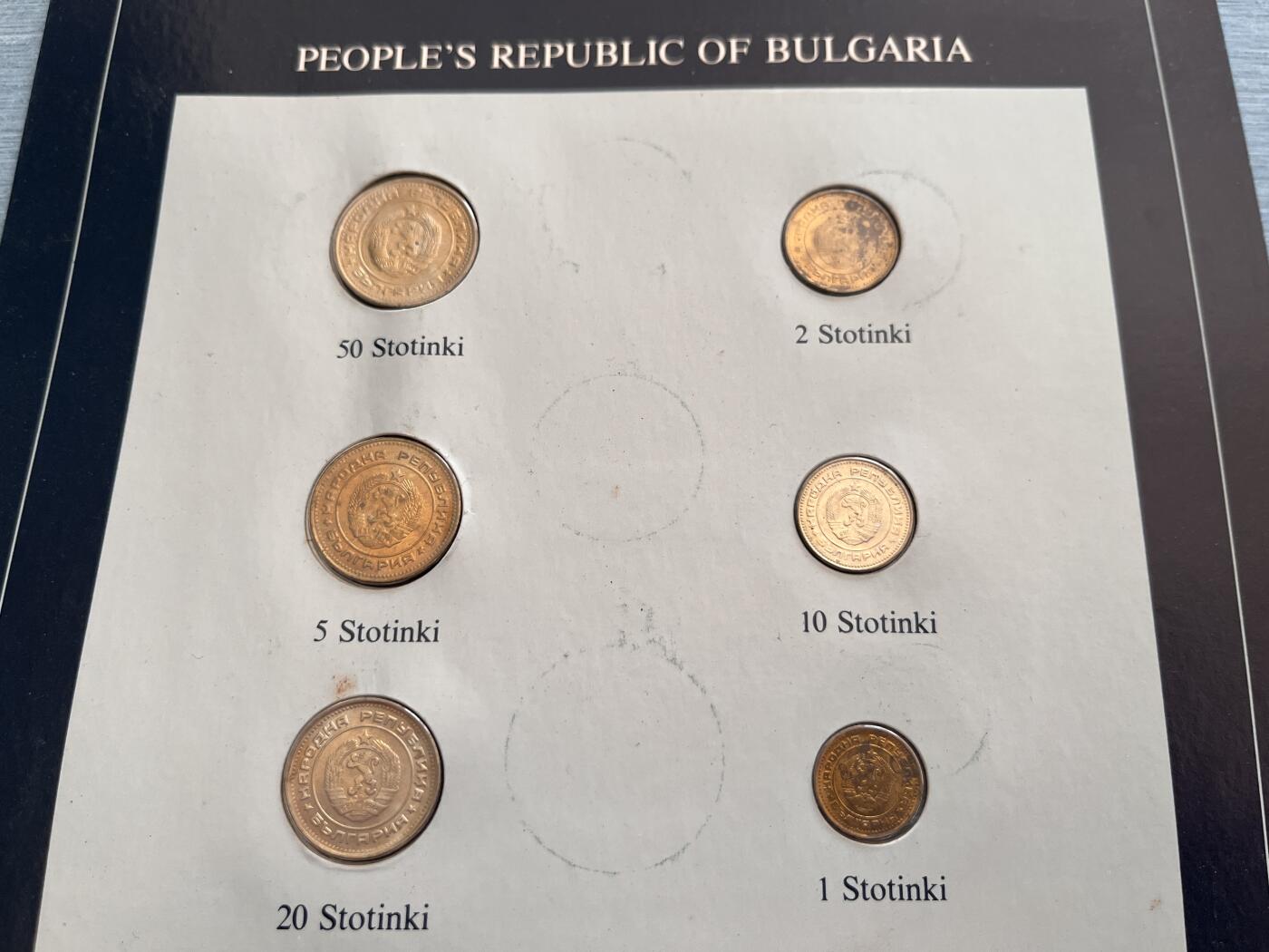 咖啡豆•收藏 2025年Jan_22th世界各国富兰克林套币拍卖 保加利亚/印度尼西亚-世界各国UNC硬币套币富兰克林包装