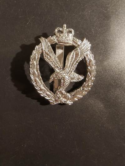 老王徽章第177期 - 英国皇家陆军航空兵团帽徽     女王时期