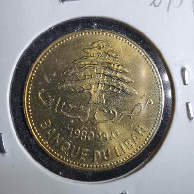 沼泽如烟--第964场 - 黎巴嫩1980年25皮阿斯特