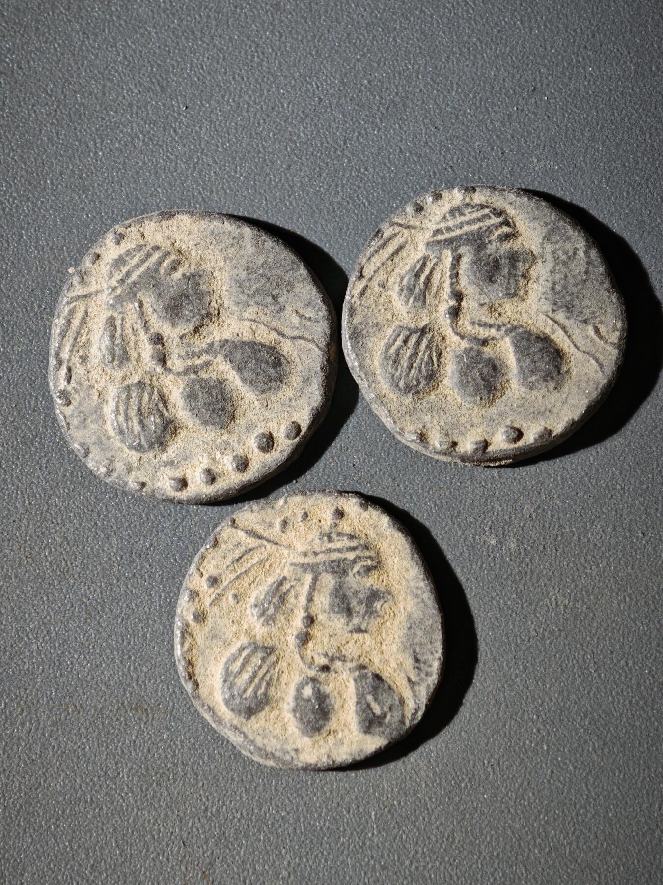 108期新疆红钱粟特钱币丝路钱币专场 C9铅制丝路币