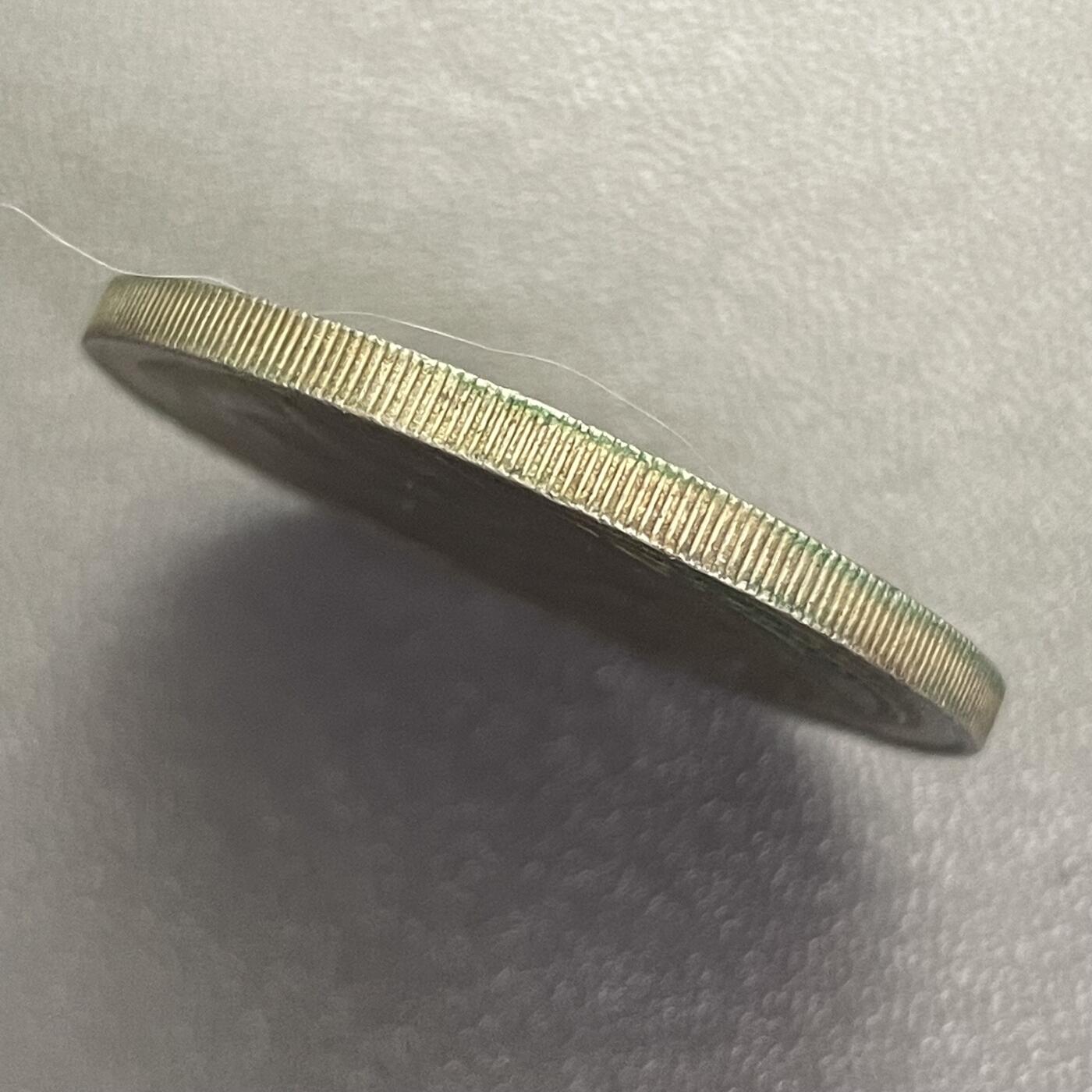 回流0120 新加坡1974年新加坡狮1元铜镍币  直径33.3mm