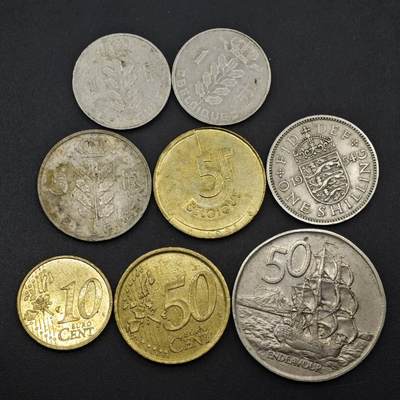 【淘币小摊】实时拍第八百四十九拍   散币银币场   满百包邮可预留二周 每周一统一发货   - 散币8枚