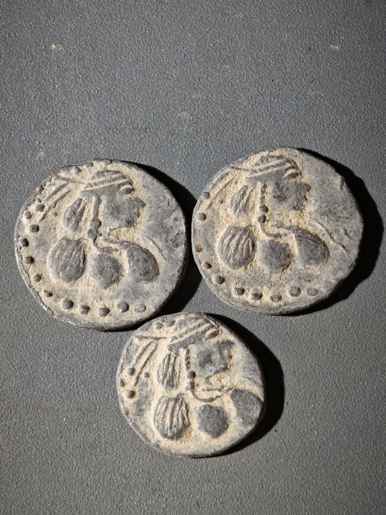 108期新疆红钱粟特钱币丝路钱币专场 C3铅制丝路币