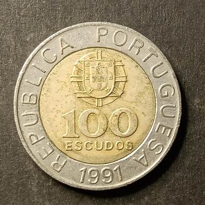 逸泉钱币2026A第世界钱币纪念币专场A第三场A401-701 - 646 葡萄牙100艾斯库多双色币