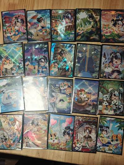 寸草不生拍卖第十八期  - 卡游城市卡 20张 其中个别十分稀有