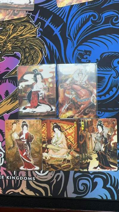 寸草不生拍卖第十八期  - 2025 燎原三国 彫仙 吕布 彫仙限编 +其他3张 一组