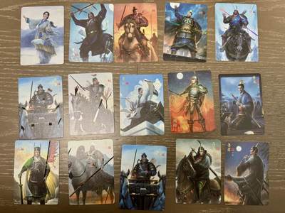 寸草不生拍卖第十八期  - 燎原三国 孙启鑫  浮雕彩闪一套