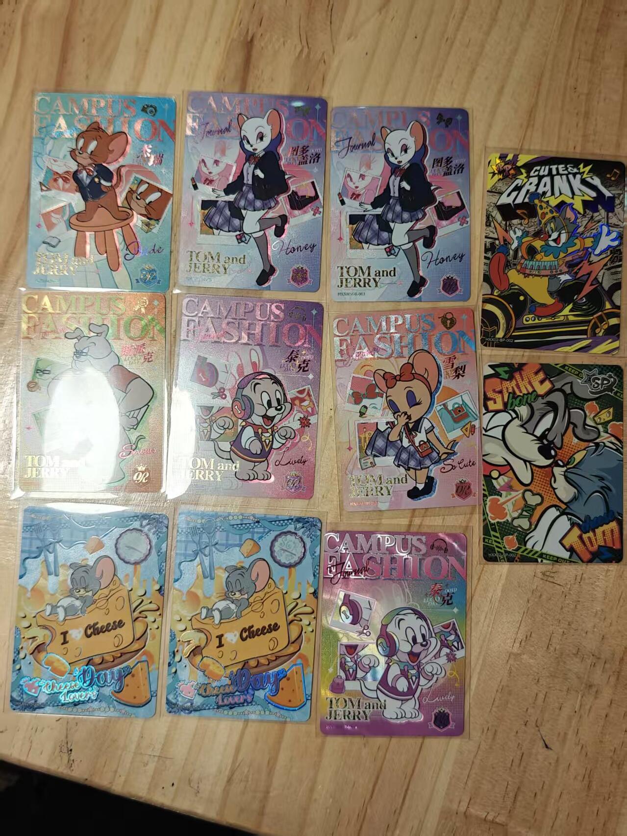 寸草不生拍卖第十八期  卡游 猫和老师 卡位11张